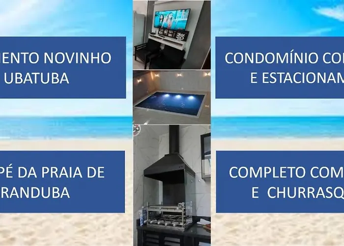 Ubatuba, Quintal Privativo E Churrasqueira